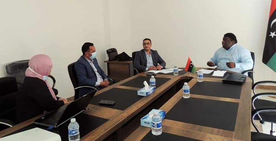جلسة عمل حول مشروع البنك الوطني لمؤشرات التنمية للدولة الليبية