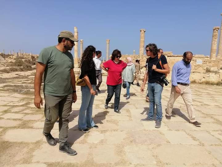 جامعة روما تبحث مع جامعة صبراته الأوضاع التي آلت إليها المواقع الأثرية في ليبيا