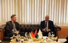 وزير التخطيط يلتقي السفير الألماني لدى ليبيا