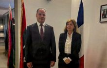 النائب الثاني يلتقي سفيرة فرنسا لدى ليبيا