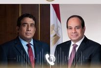 اتصال هاتفي بين رئيس المجلس الرئاسي ورئيس جمهورية مصر العربية