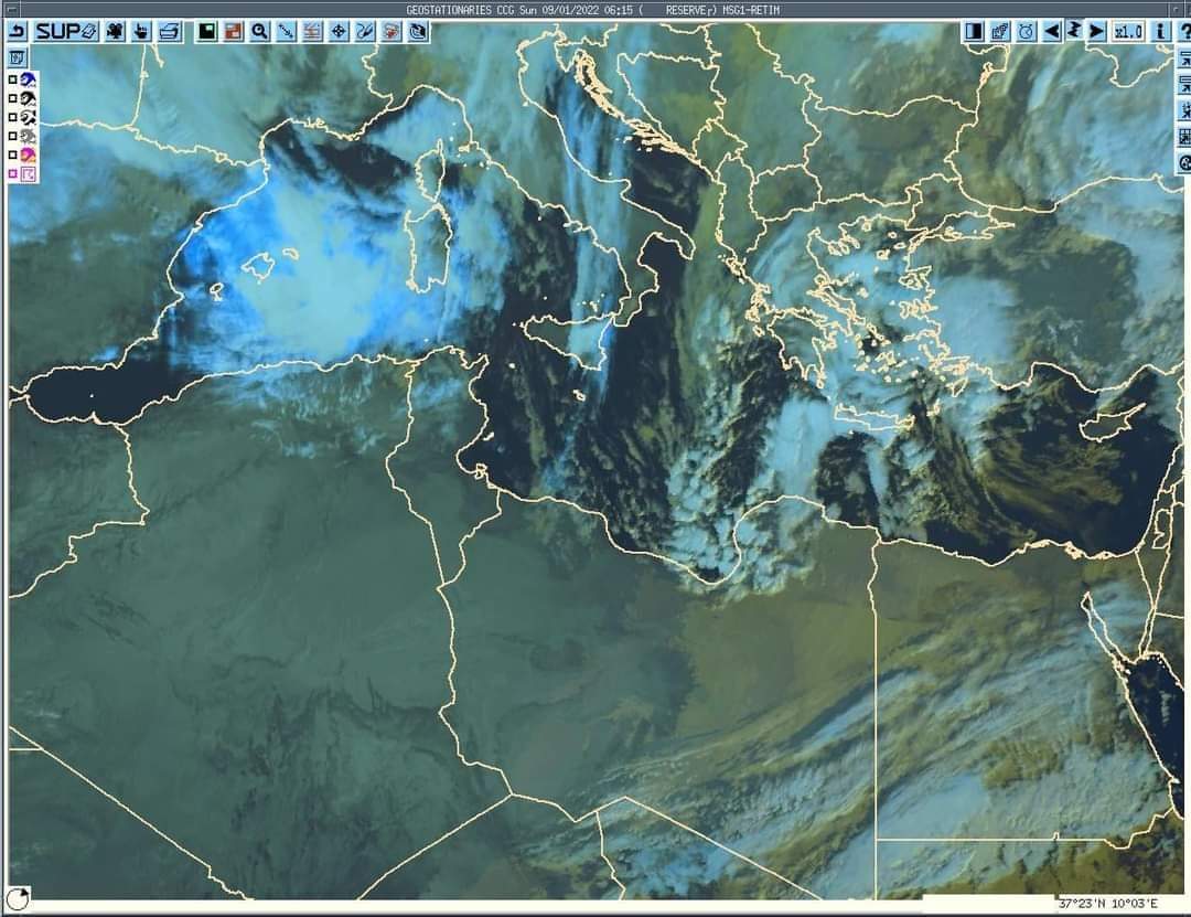 حالة الطقس بحسب المركز الوطني للأرصاد الجوية في ليبيا