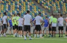 المنتخب الليبي يواصل تدريباته على ملعب شهداء بنينا