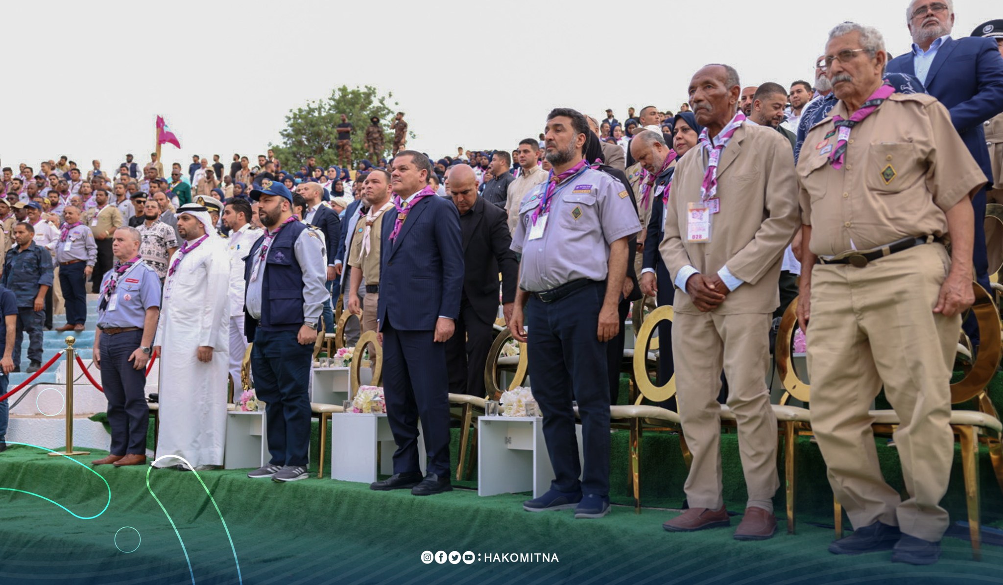 رئيس حكومة الوحدة يُشارك في احتفالية اللقاء الوطني لقادة الكشافة والمرشدات بغابة جود دائم