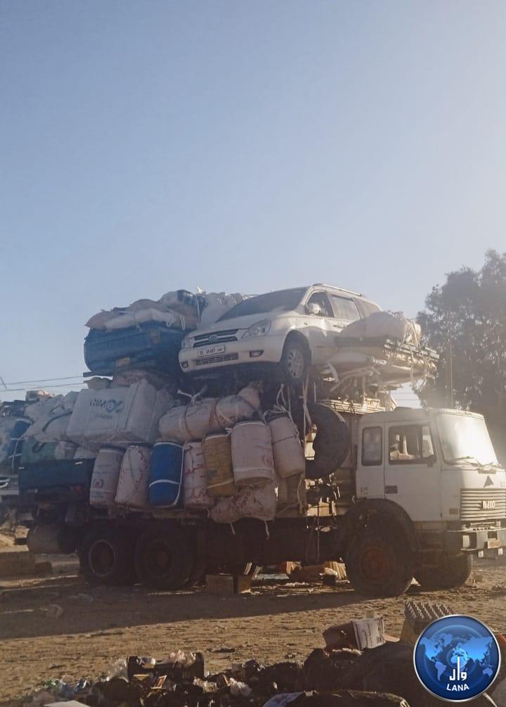 مراسل (وال) يزور محطة جالو الجنوبية لشحن وتصدير البضائع بأنواعها للجوار الأفريقي