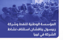 الوطنية للنفط تُناقش استئناف نشاط شركة ربيسول في ليبيا