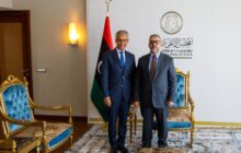 المشري والسفير الفرنسي لدى ليبيا يبحثان سُبل حلحلة الانسداد السياسي في البلاد