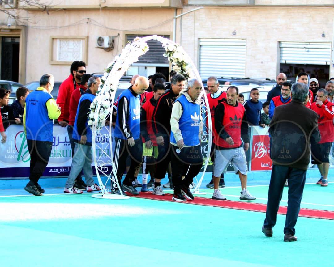 القزيري وبنزينا نجمي المباراة الاستعراضية لدوري بن يونس 