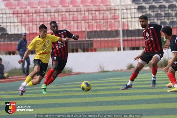 الدوري الممتاز .. التعادل الإيجابي يخيّم على لقاء دارنس والصقور