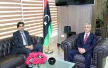 رئيس ديوان المحاسبة الليبي يلتقي محافظ مصرف ليبيا المركزي بنغازي