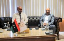 رئيس المجلس التسييري لبلدية بنغازي يلتقي مدير عام المؤسسة الوطنية للنفط فرع بنغازي