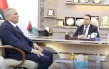 طرابلس| وزير العمل يبحث مع مصلحة الجوازات والجنسية آليات العمل المشترك
