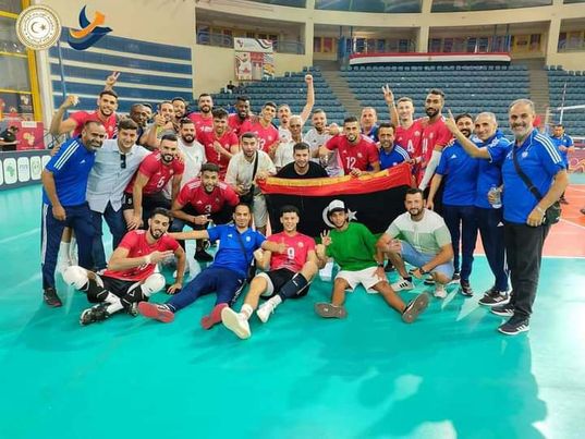 منتخب ليبيا لكرة الطائرة يستهل مشواره في أمم أفريقيا بالفوز على غانا