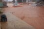 سيول مياه الأمطار تجتاح منطقة تاكنس في شرق ليبيا