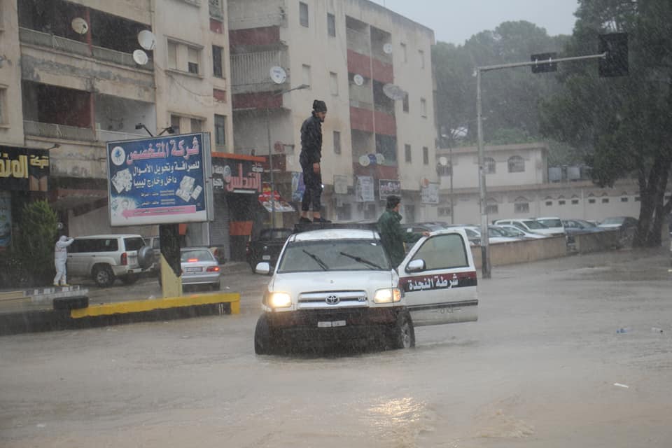 عضو بلدية البيضاء : المدينة منكوبة وندعو للتدخل السريع