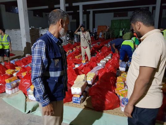 الهيئة الليبية لإغاثة: المساعدات تصل لكل المواطنين دون استثناء داخل منازلهم