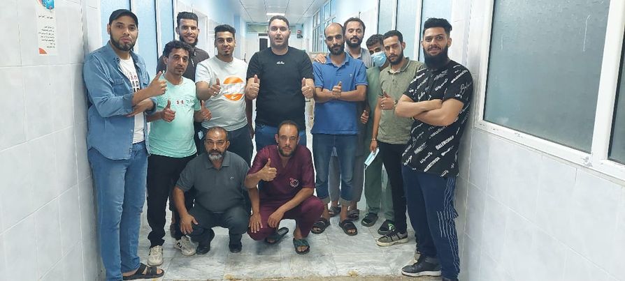 مركز الكلى بنغازي يقدم خدماته لمرضى الكلى بمدينة درنة
