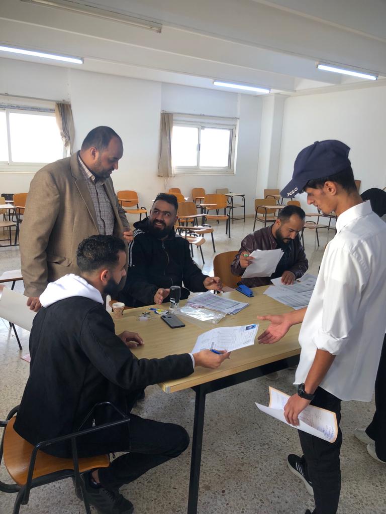 بدء استقبال الطلبة الجدد المنسبين إلى كلية القانون بجامعة بنغازي
