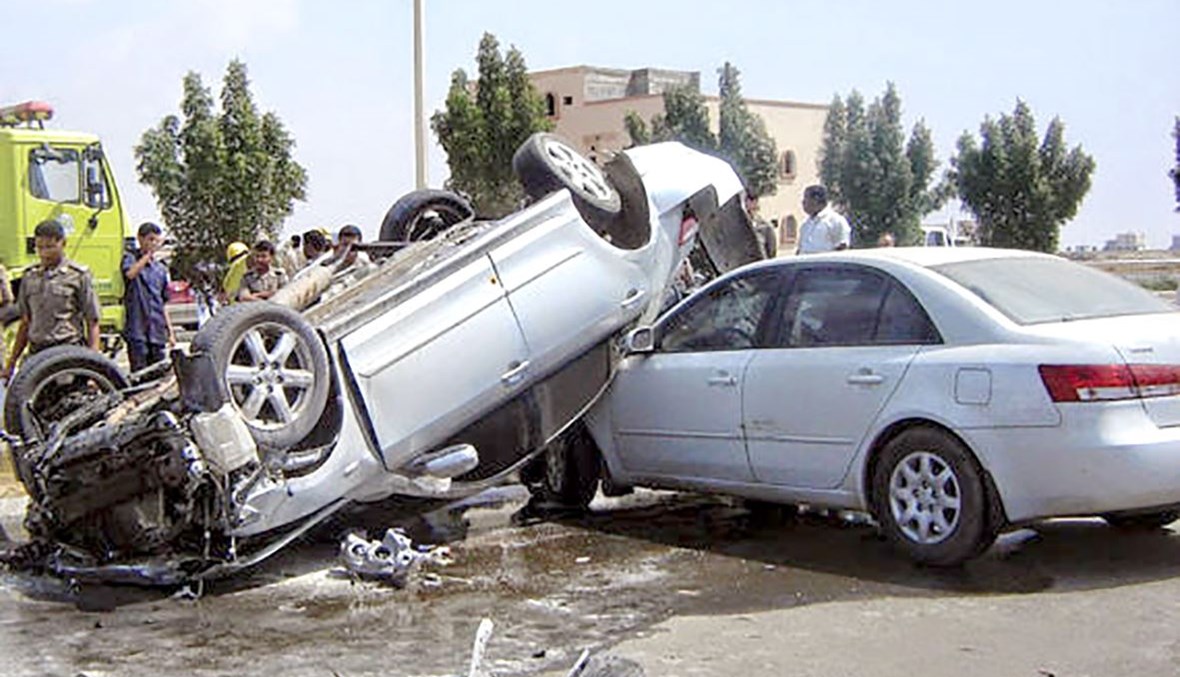 احصائيات تكشف ارتفاع ضحايا حوادث الطرق على الحروب في ليبيا