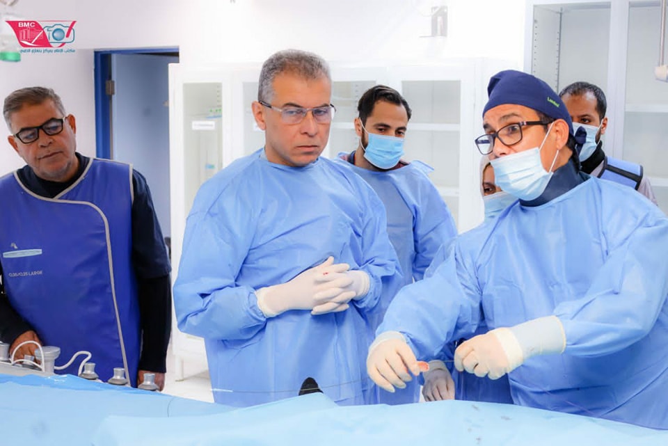 افتتاح وحدة القسطرة التشخيصية والعلاجية بمركز بنغازي الطبي