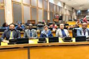 أعضاء من مجلس النواب يشاركون في الجلسة الختامية للدورة العادية الثالثة للفترة التشريعية السادسة للبرلمان الافريقي