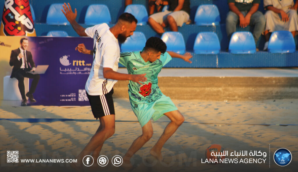 انطلاق منافسات دوري كرة القدم الشاطئية انطلاق ضمن مهرجان صيف بنغازي