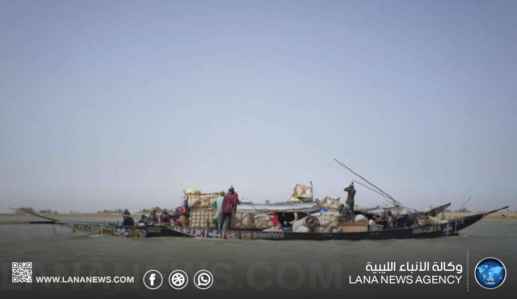 انقلاب قارب يخلف عشرات القتلى في نهر النيجر