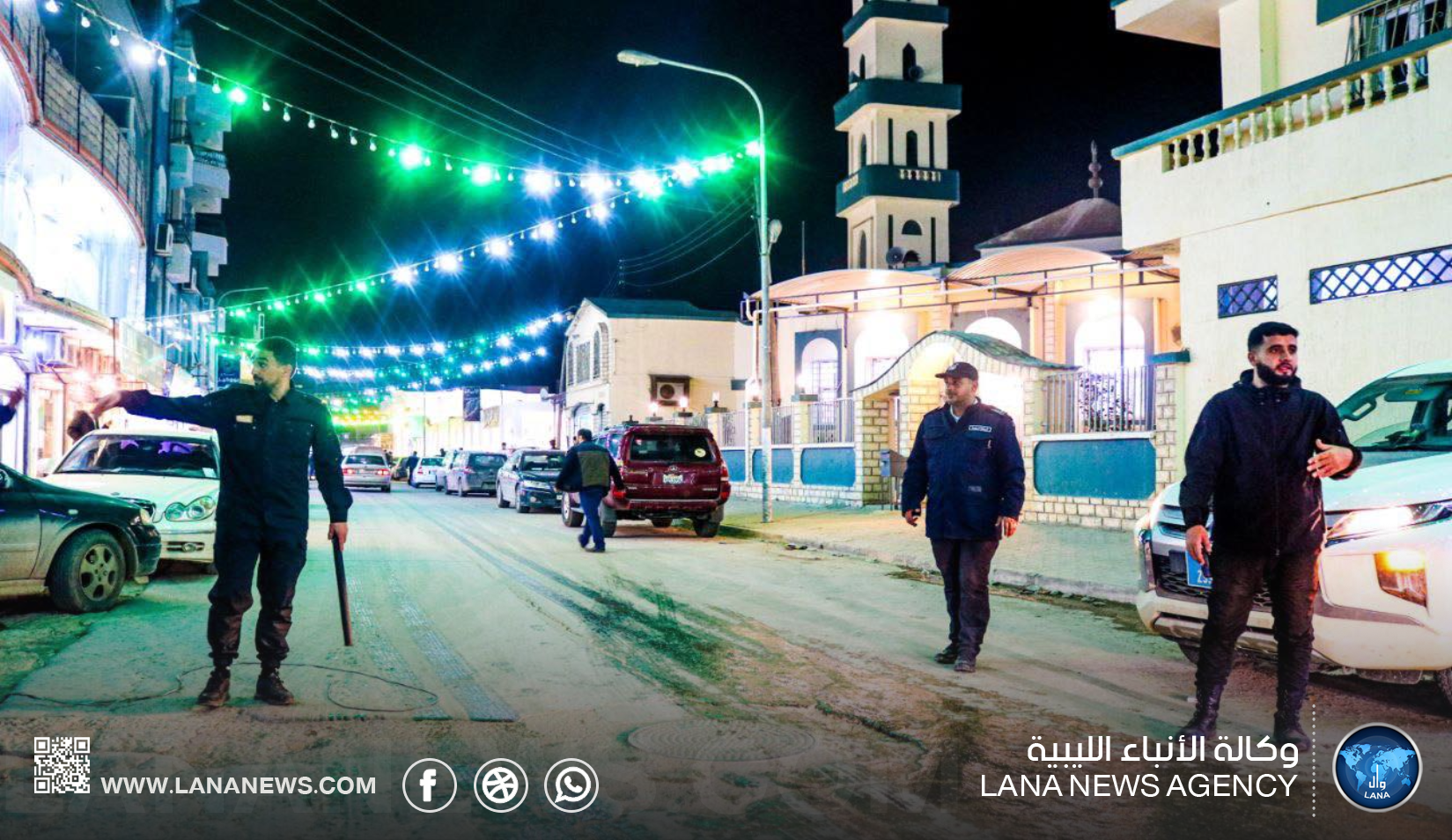 مديرية أمن الجبل الأخضر تكثف جهودها لتعزيز الأمن والاستقرار