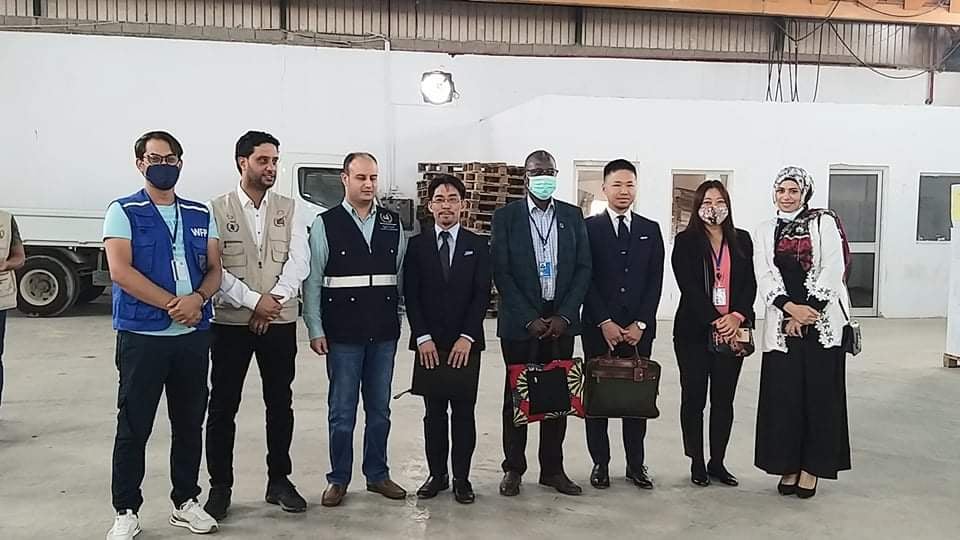 ‏السفير  الياباني يزور الهيئة الليبية للإغاثة والمساعدات الإنسانية