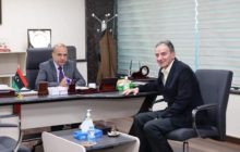 نائب الرئاسي عبدالله اللافي يلتقي مدير عام شركة الخطوط الجوية الليبية