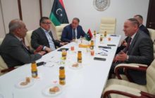 وزارة الداخلية تبحث آلية ترحيل الجالية الليبية المتواجدة بأوكرانيا والعودة بهم لأرض الوطن