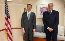 الكبير يبحث مع مساعد وكيل وزارة الخارجية الأمريكية استئناف الشركات الأمريكية نشاطها في ليبيا