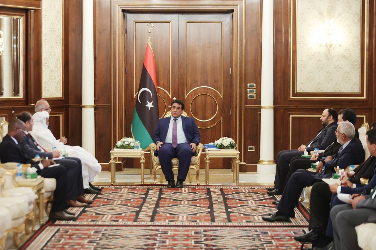 رئيس المجلس الرئاسي يبحث الترتيبات النهائية لعودة الأمانة العامة لتجمع دول الساحل والصحراء إلى مقرها الرئيسي بالعاصمة طرابلس