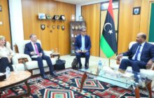 الكوني يُناقش مع المبعوث الفرنسي لليبيا جهود المجلس لإجراء انتخابات وفق قاعدة دستورية