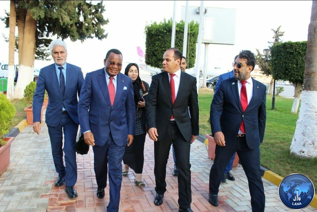 وزير خارجية الكونجو برازفيل ووفد من الاتحاد الإفريقي يبدأ زيارة للمنطقة الشرقية يستهلها بمدينة بنغازي