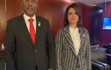 المنقوش تبحث مع وزير خارجية الصومال جهود الاتحاد الأفريقي لدعم الاستقرار في ليبيا