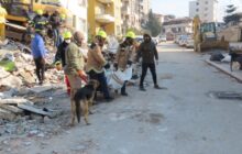 داخلية الدبيبة تعلن عن انتشال 36 جثة وإنقاذ 6 أشخاص من تحت أنقاض زلزال تركيا