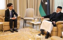 رئيس مجلس النواب يلتقي القائم بالأعمال بسفارة اليابان لدى ليبيا