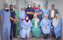 فريق هيئة زراعة القرنية بمستشفى العيون يُجري ( 22 ) عملية جراحية بنجاح بطبرق