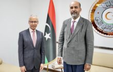 الكوني والسفير الفرنسي لدى ليبيا يستعرضان تطورات الازمة في ليبيا