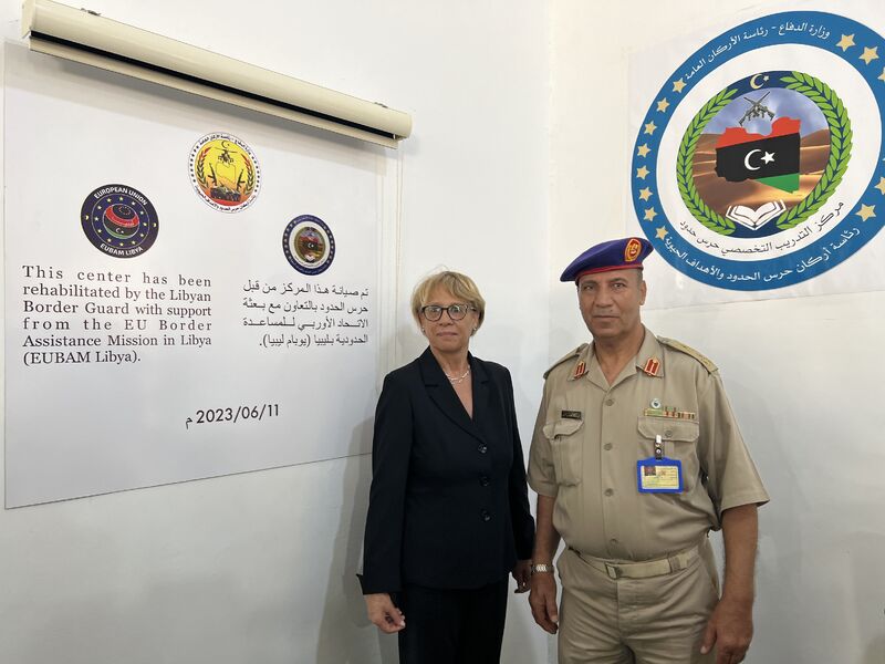 افتتاح مركز لتدريب حرس الحدود في طرابلس