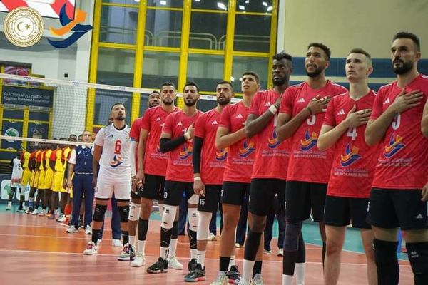 المنتخب الليبي لكرة الطائرة يقترب من تحقيق الحلم الأفريقي