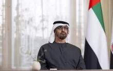 رئيس الإماراتي: لا سبيل لإنهاء الأزمة في غزة إلا عبر حل الدولتين