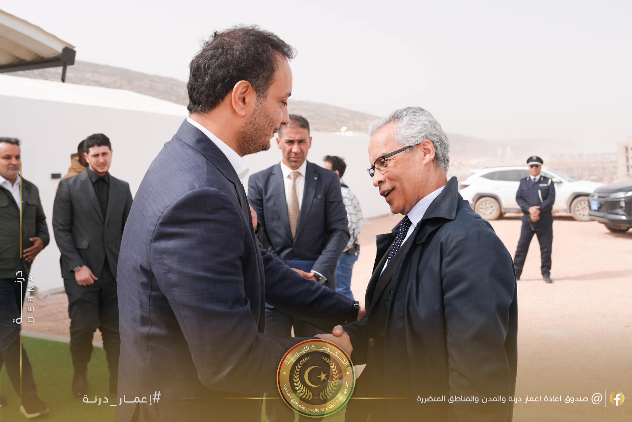 المدير العام لصندوق إعادة إعمار ليبيا يرحب برغبة فرنسا للمساهمة في إعادة إعمار مدينة درنة
