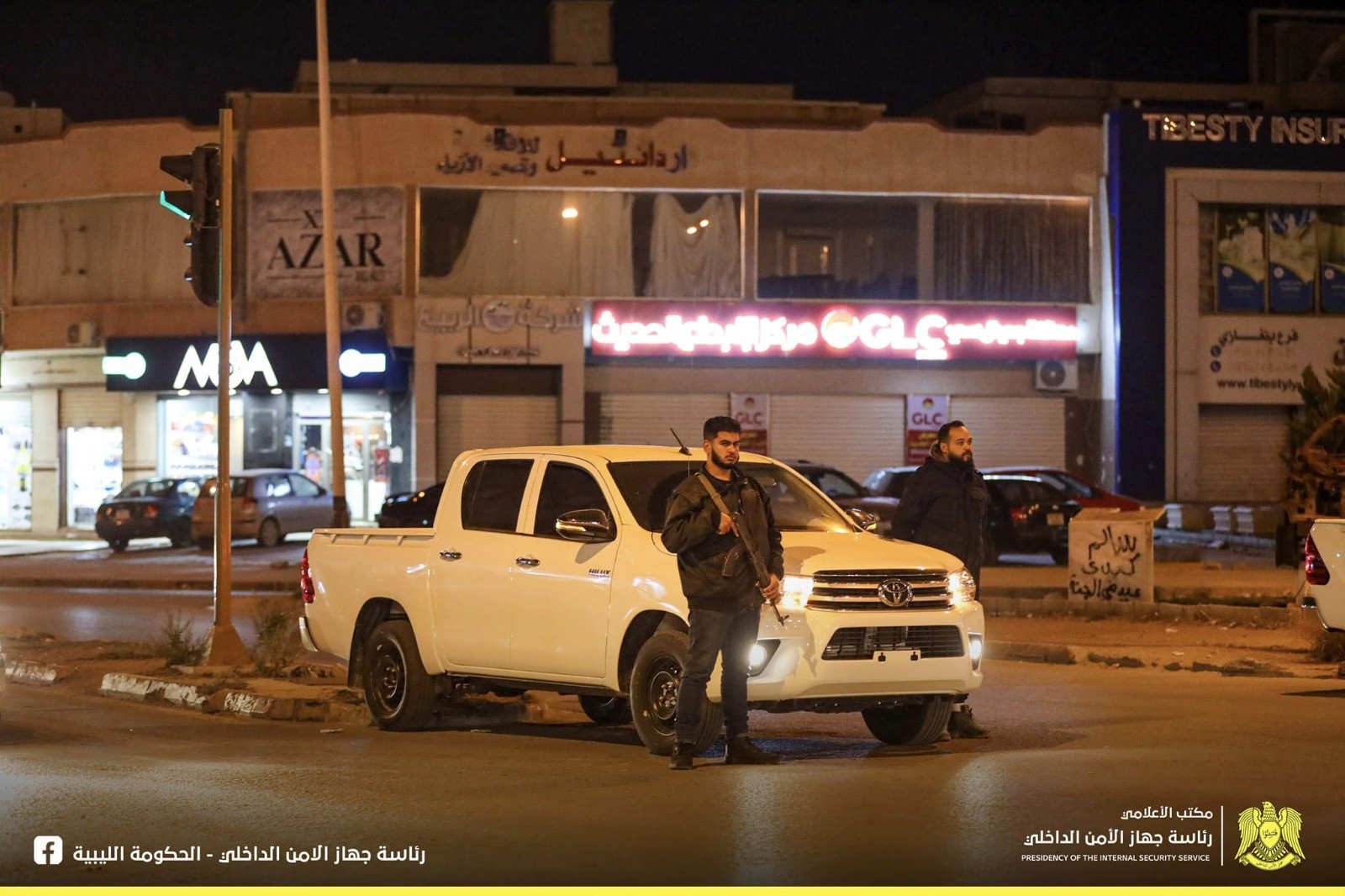 جهاز الأمن الداخلي ينشر عناصر العمليات الخاصة في بنغازي لفرض الأمن