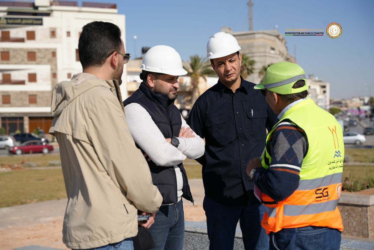 مدير عام صندوق التنمية وإعادة إعمار ليبيا يتابع مشاريع الجسور الجديدة بمدينة بنغازي