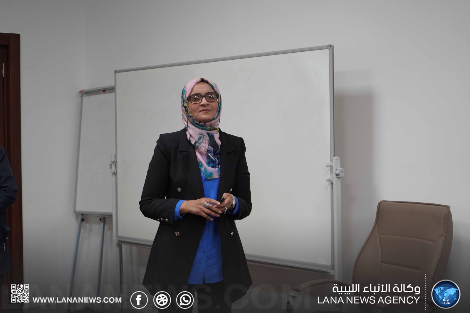 اختتام الورشة التدريبية المنظمة بالتعاون بين الشراكة المجتمعية ووزارة المرأة بمقر وكالة الأنباء الليبية