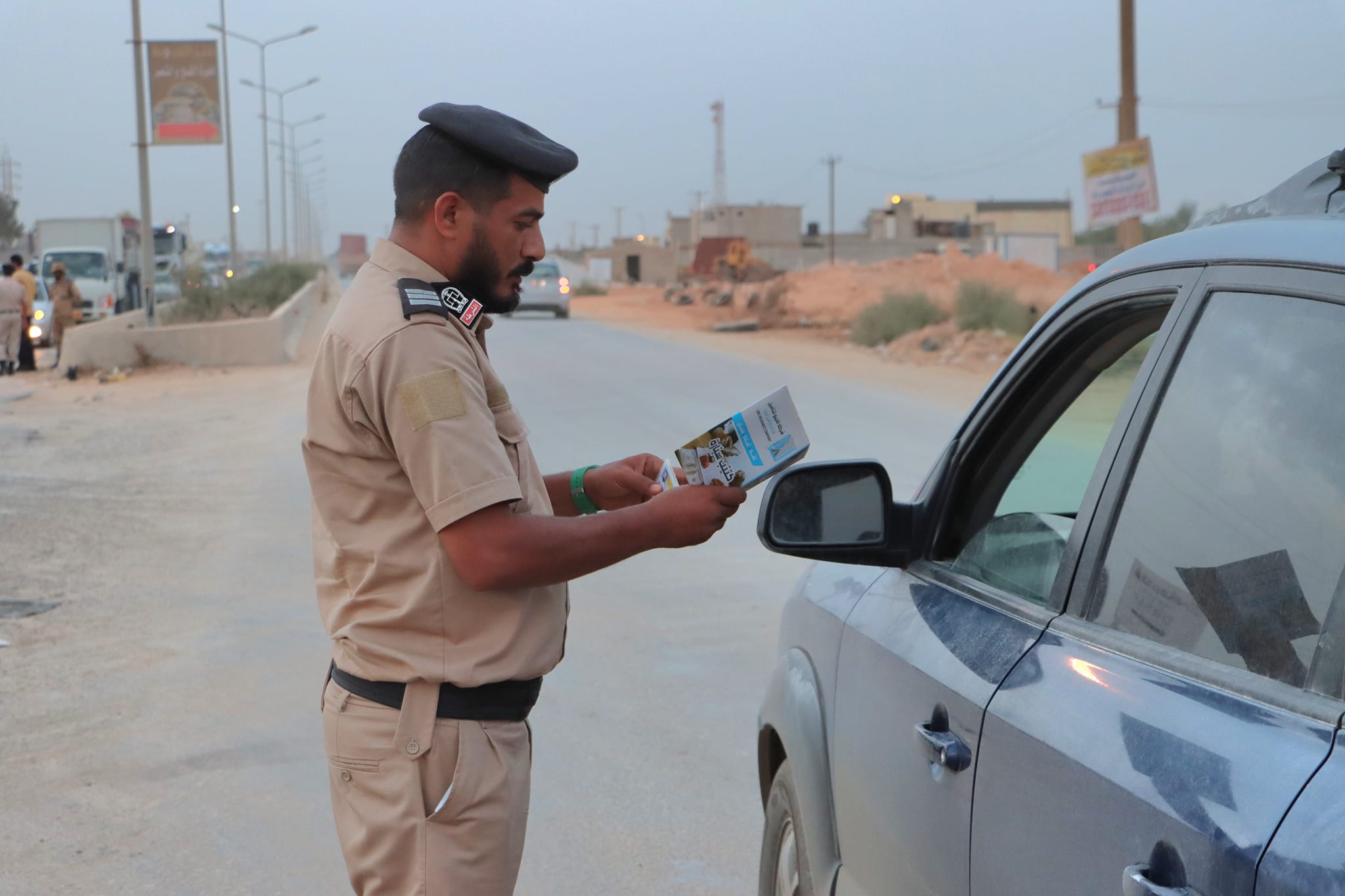 دوريات أمنية في بنغازي لضبط الشارع العام