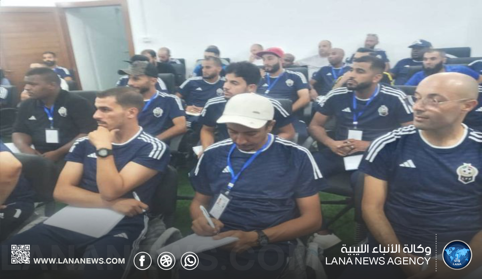 الاتحاد الفرعي لكرة القدم بطرابلس ينظم دورة مدربين للرخصة D