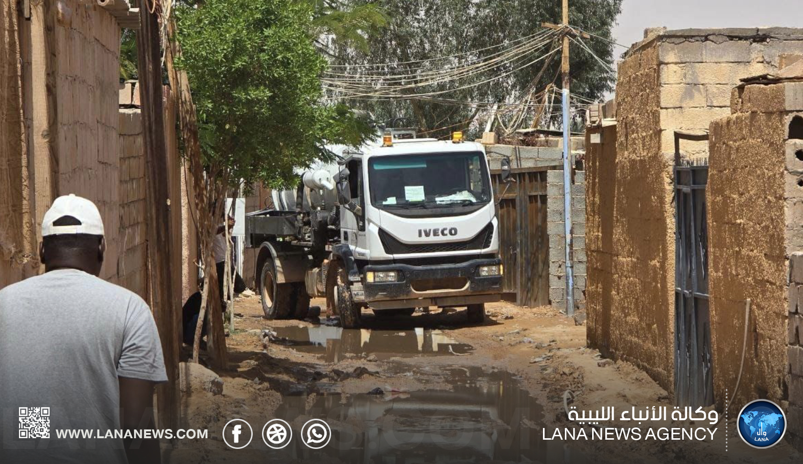 بلدية سبها: عدد المتضررين من الأمطار ارتفع إلى 1952 متضررا